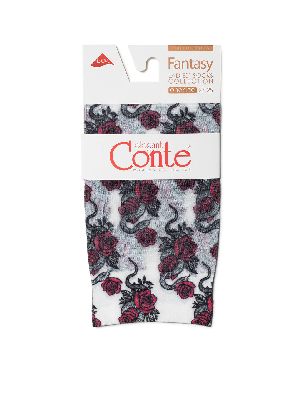Цена за 2 пары. Носки Классические CONTE Носки с ярким принтом FANTASY 40 mix - Conte elegant фото 29