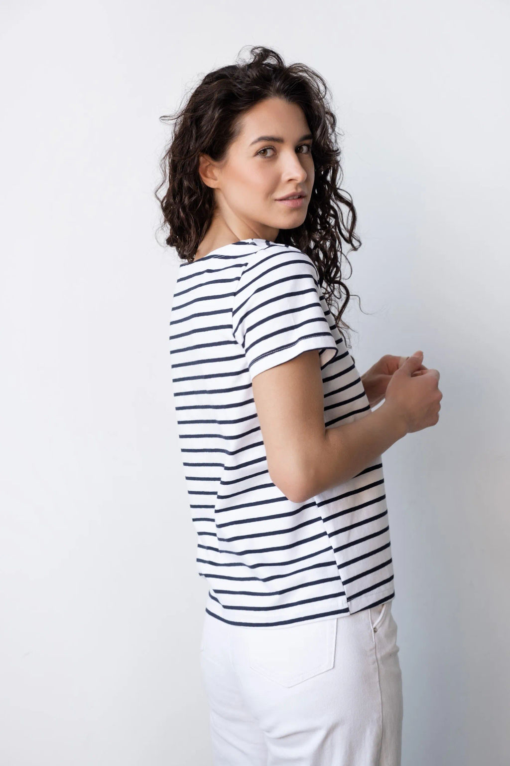 Футболка ТП 145п-3 Белый / Синий - T.C.T фото 8