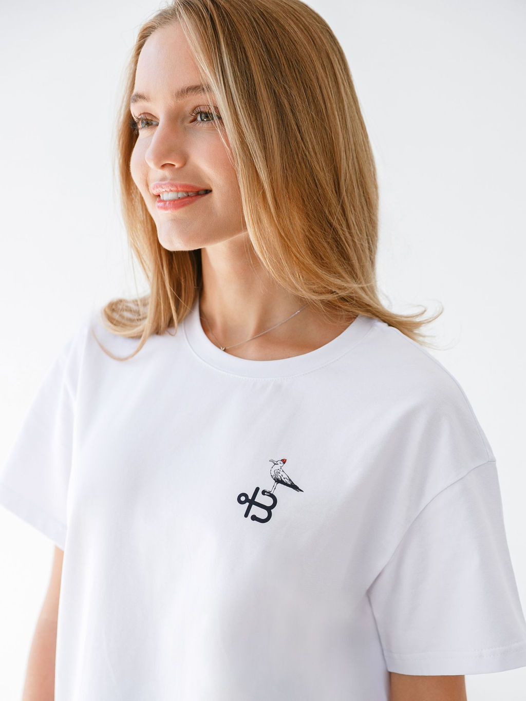 Футболка женская Верфь х Captains Mate