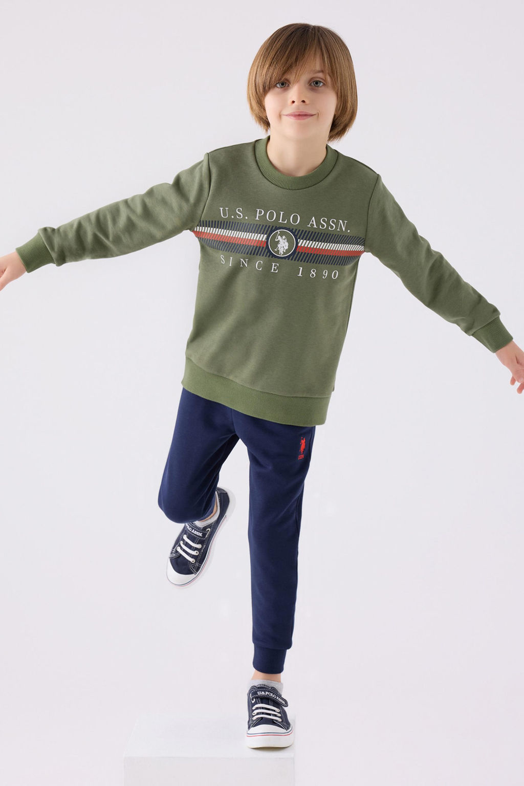 Мальчик хаки пижама Неожиданная скидка в корзине - U.s. polo assn фото 3