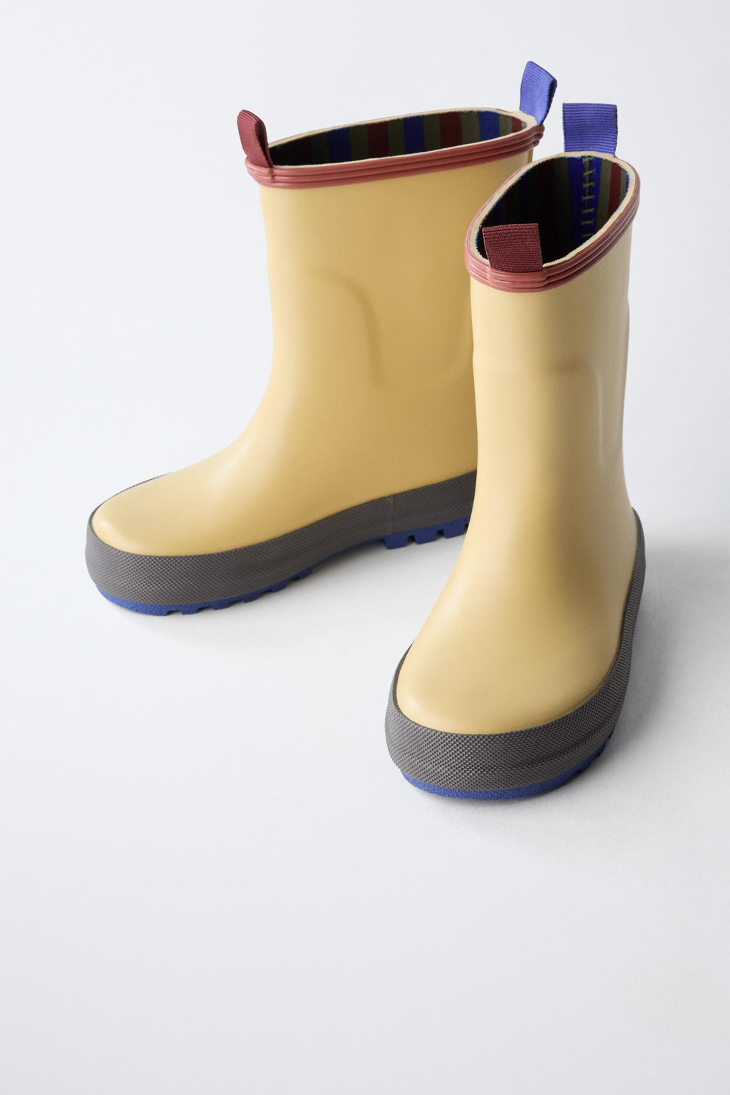 COLOUR BLOCK WELLINGTON BOOTS - Zara фото 3
