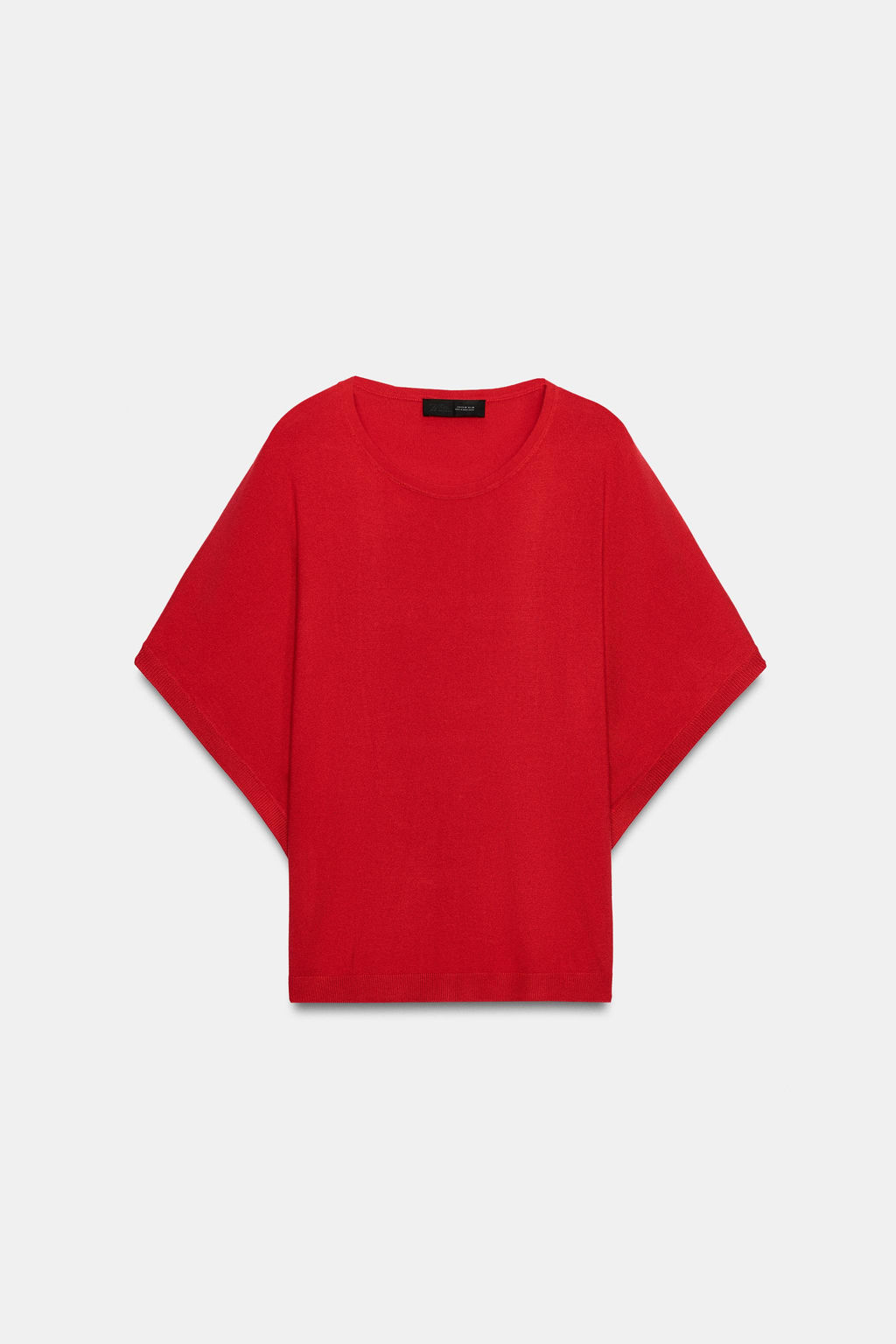 TOP PUNTO MANGA ANCHA / Rojo