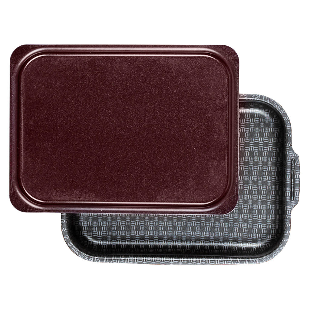 Lace Противень с антипригарным покрытием 35х27см Кружево, h6,3см, s0,09см, алюминиевая крышка (Россия) - Домашняя мода фото 3