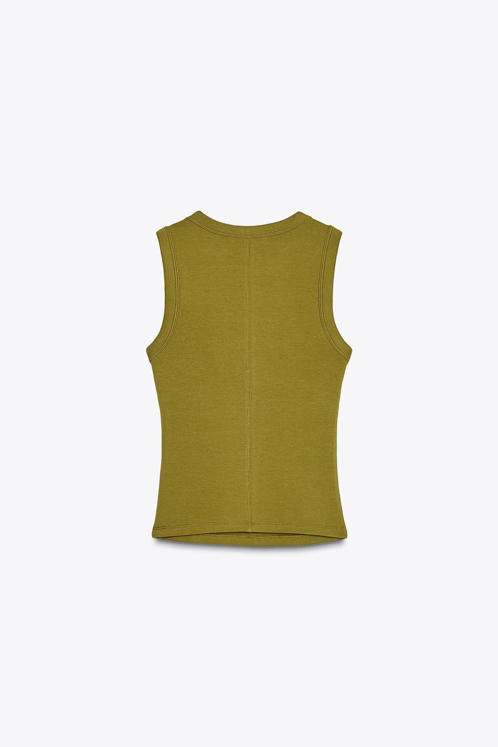 RIBBED TOP - Zara фото 38