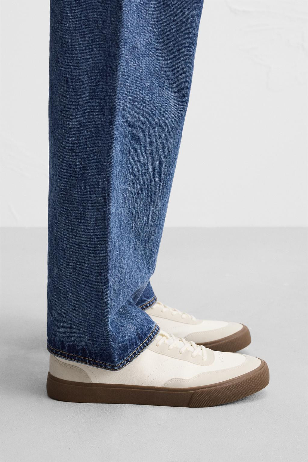 CONTRAST SOLE SNEAKERS - Zara фото 3