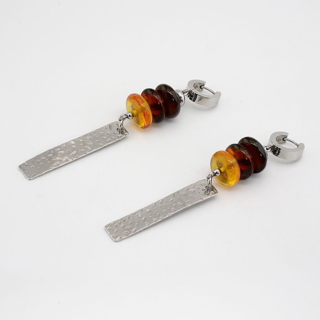 Серьги из муранского стекла LEOPARD LS3494