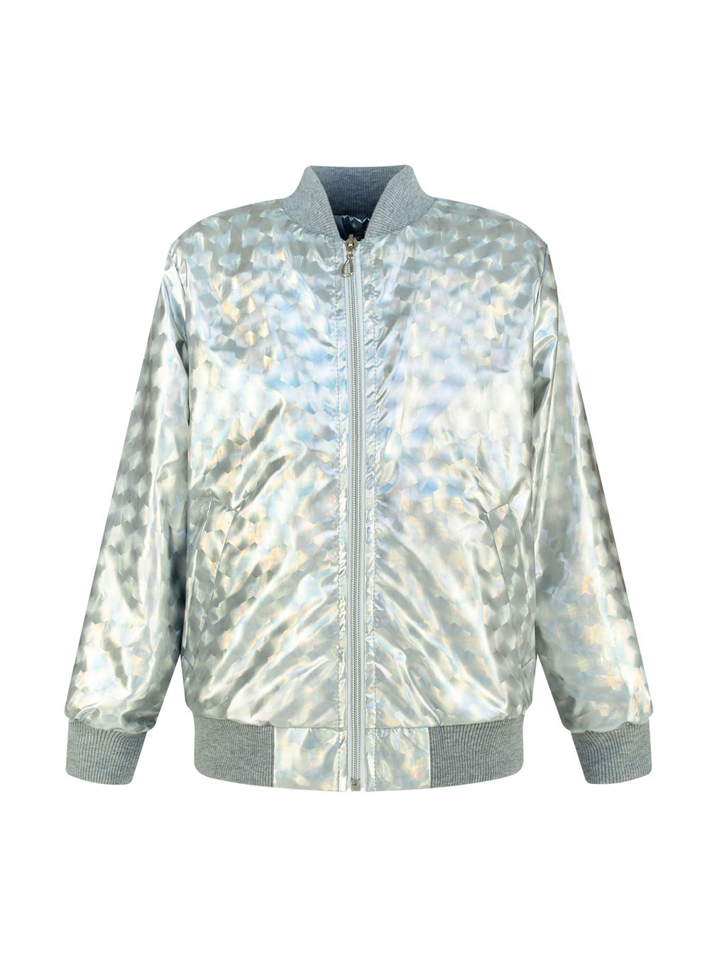 Ветровка детская серебро