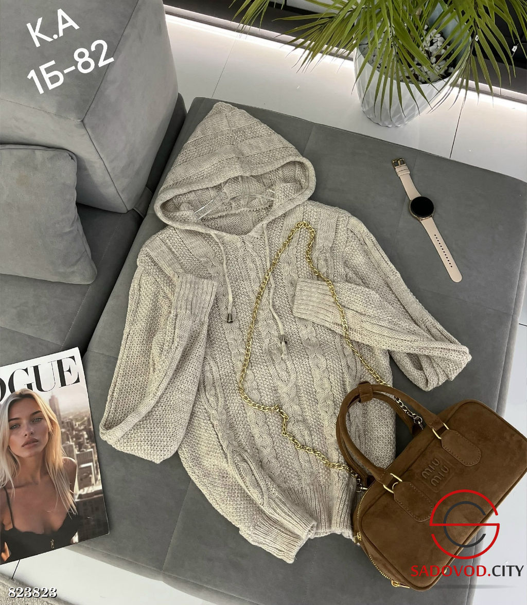 Кофта женская с капюшоном