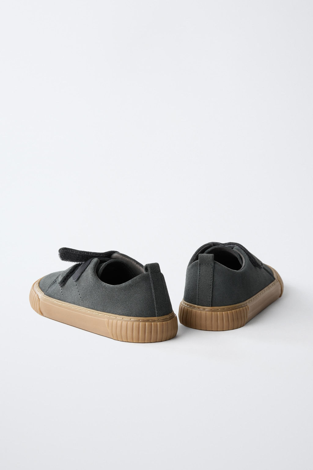 LEATHER STRAP BAREFOOT SNEAKERS - Zara фото 18