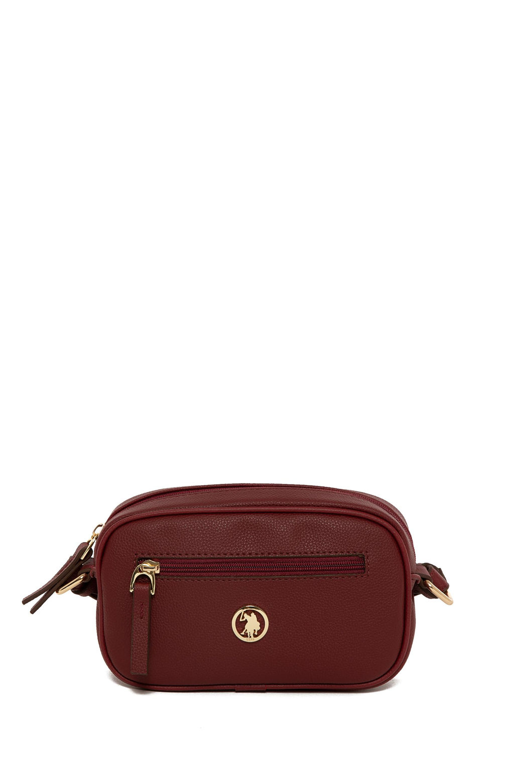 U. S. Polo Assn Женская бордовая сумка через плечо - U.s. polo assn фото 2