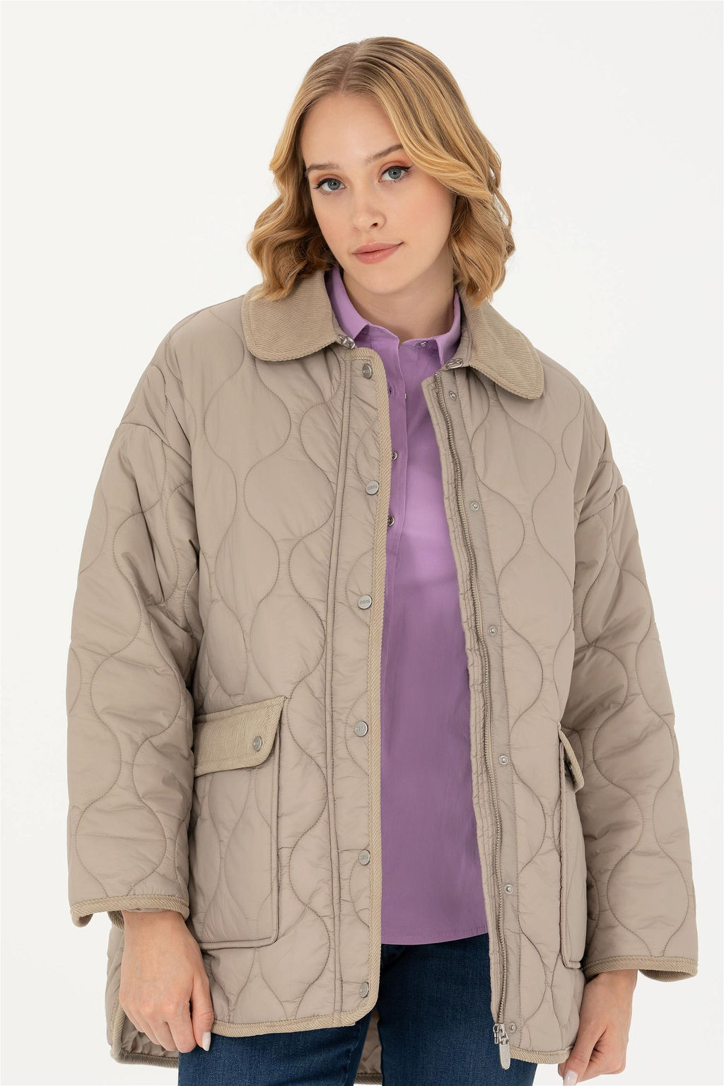 Женское каменное пальто Неожиданная скидка в корзине - U.s. polo assn фото 3
