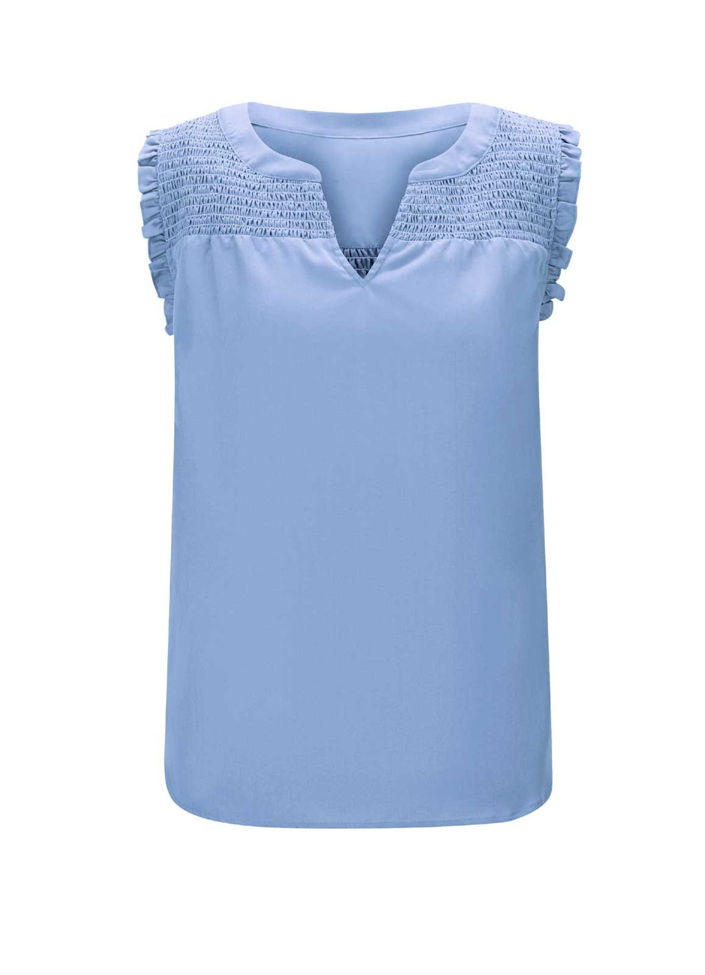 Топ, голубой - Linea tesini фото 2