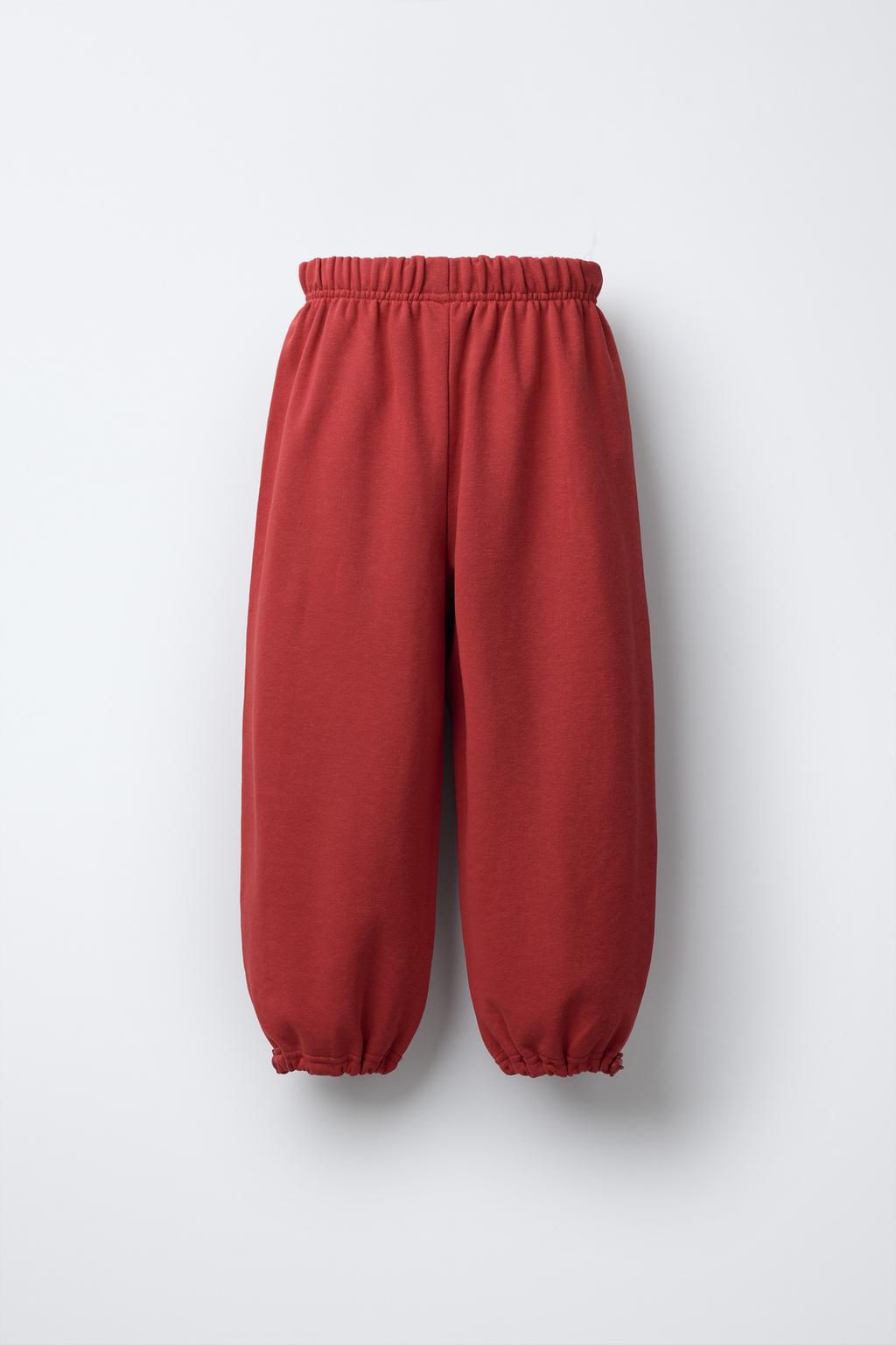 EMBROIDERED JOGGER TROUSERS - Zara фото 11