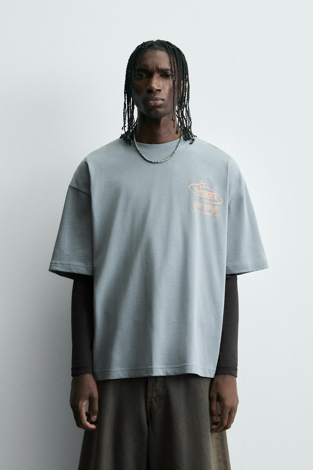 WASHED PRINT T-SHIRT - Zara фото 2