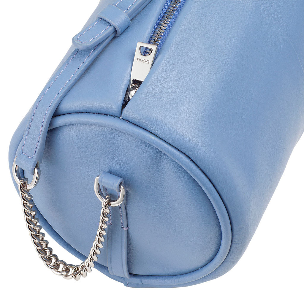 Итальянская кожаная сумка DuDu Bags серии Abigail | пастельно-голубой - Dudubags фото 5