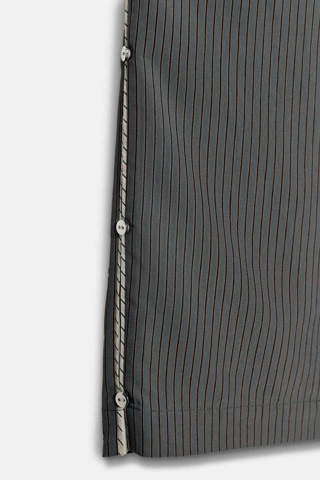 STRIPED VISCOSE BLEND TROUSERS - Zara фото 22