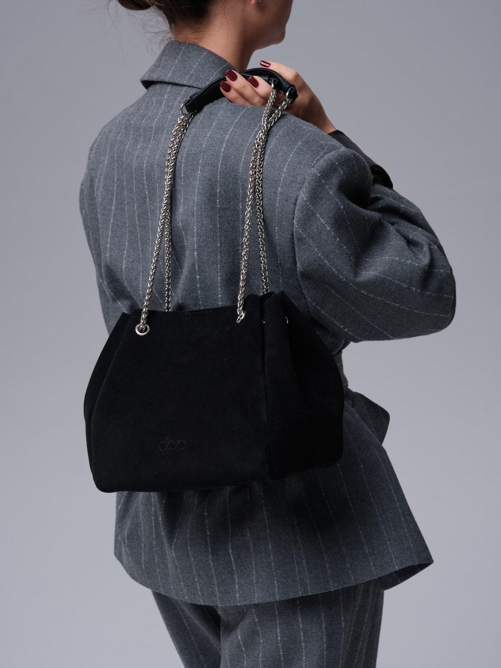 Замшевая сумка Bella DBR 31202 черный  фото 5