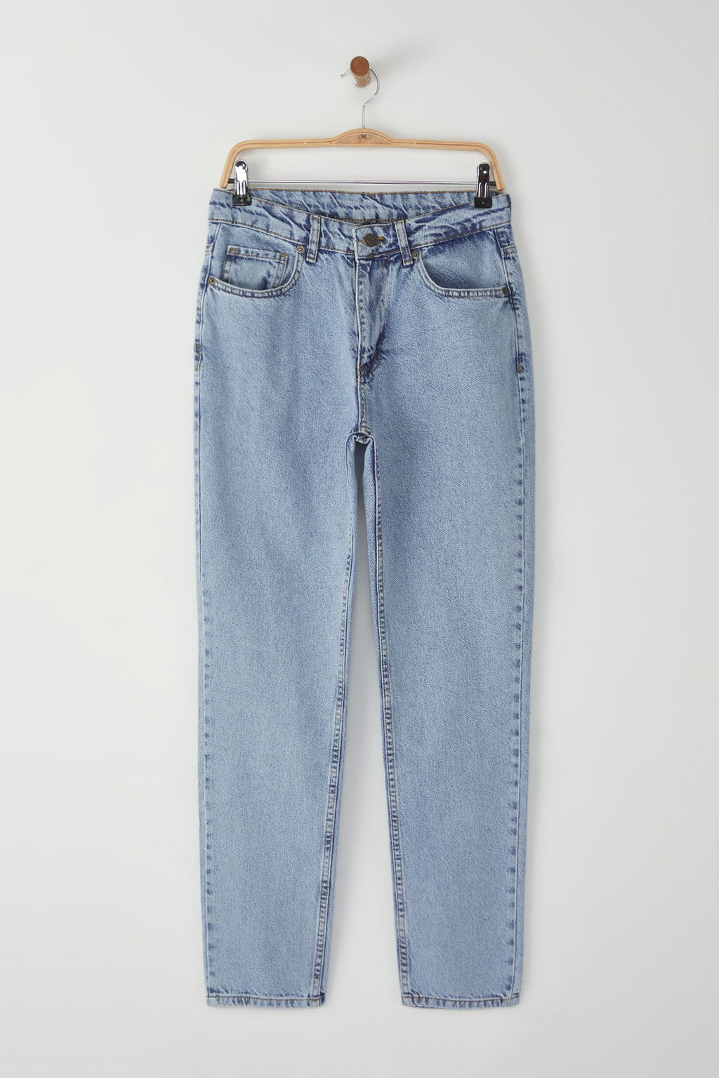 TRENDYOL MAN Siyah %100 Pamuk Relax Fit Boyfriend Jeans Kot Pantolon TMNAW21JE0286 - Trendyolmilla фото 5