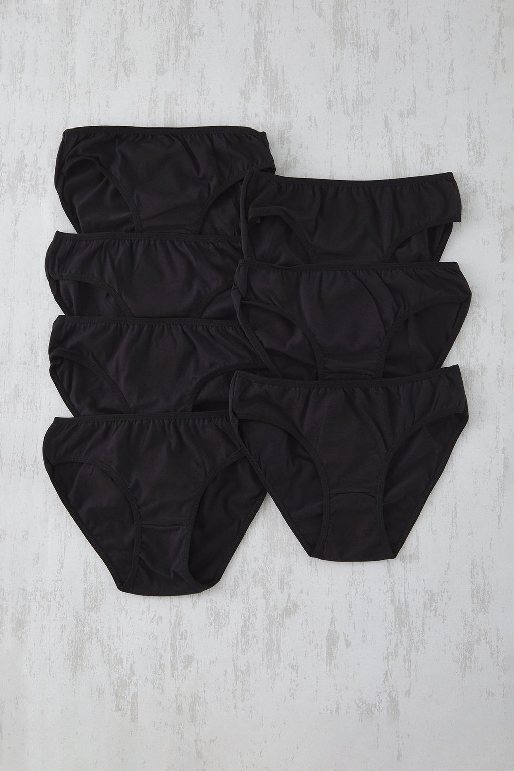 Trendyolmilla Mavi-Cok Renkli 7li Paket Pamuklu Klasik Orme Kulot THMSS25KU00029  фото 4