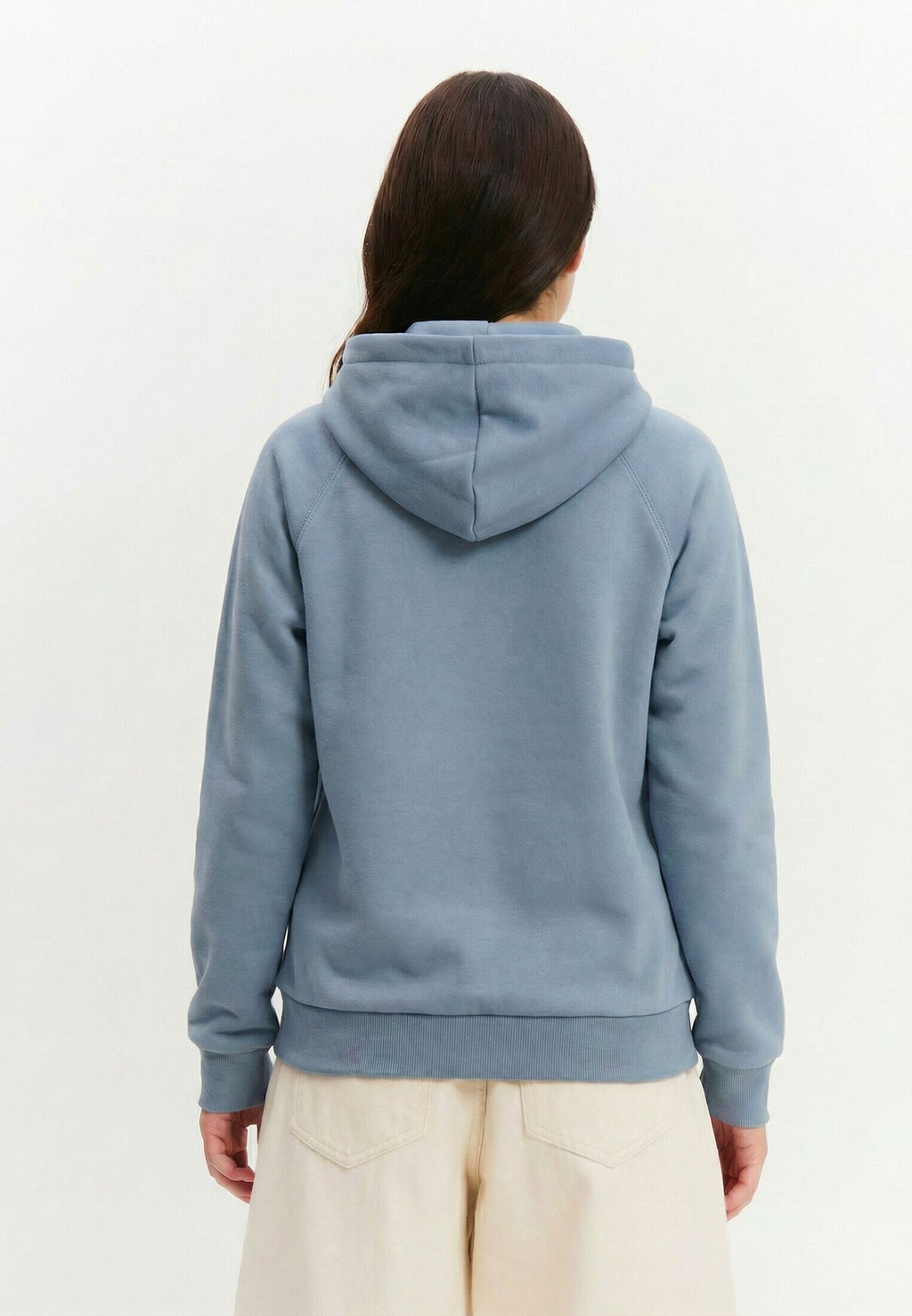 Толстовка женская 25234-532 футер серо-голубой