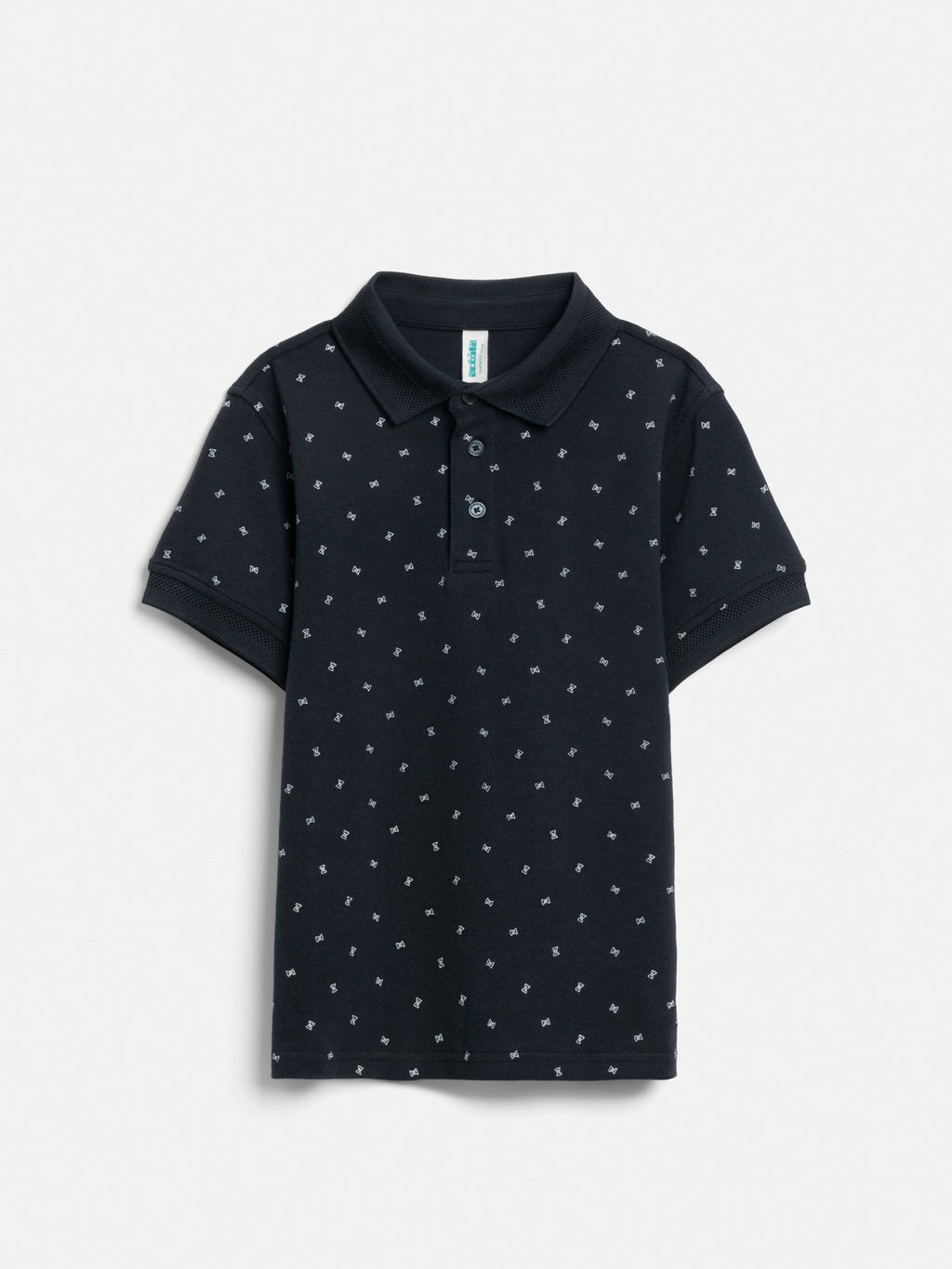 ACOOLA / Сорочка-поло верхняя для мальчиков Fakir холодный синий принт  фото 2