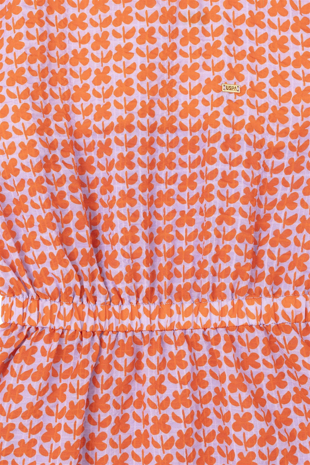 КРАСНОЕ тканое платье для девочки - U.s. polo assn фото 3