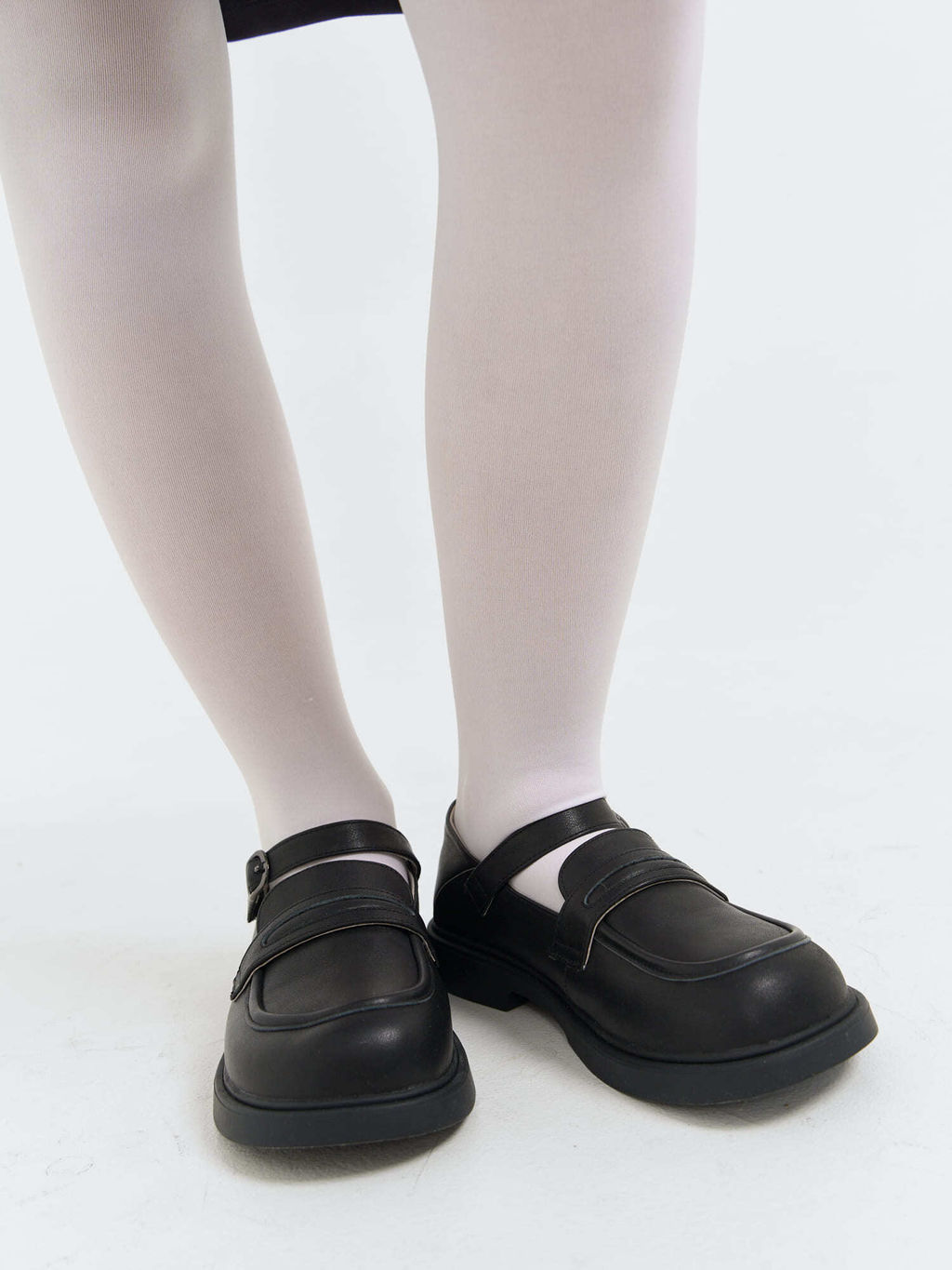 Туфли школьные для девочки Черные 7+ - Bungly фото 10