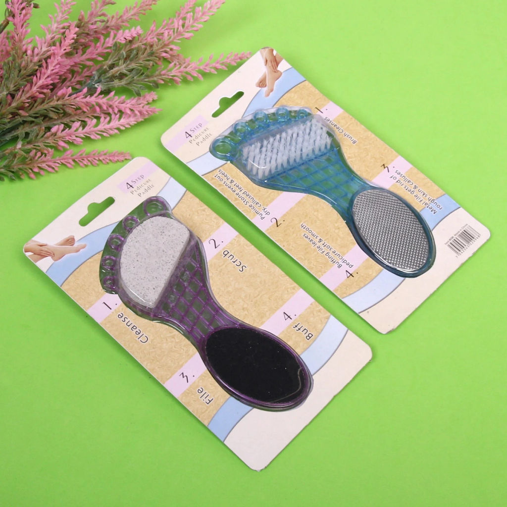 Цена за 6 шт. Пемза для ног "Your beauty", 4в1 ступня, 17*6 см