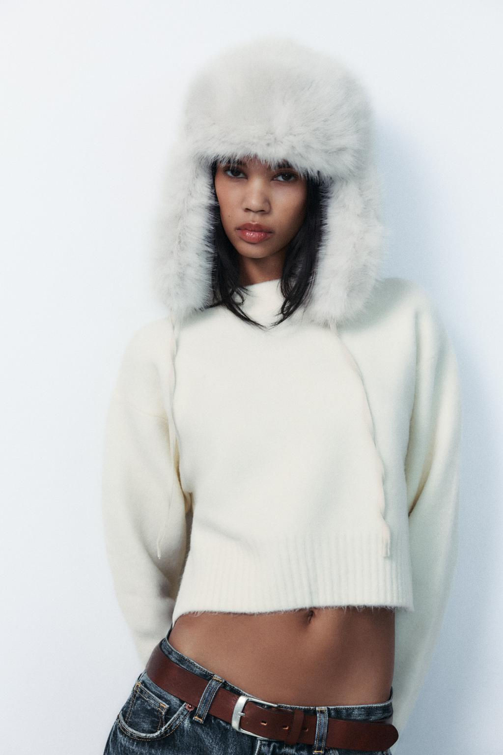 ROUND NECK KNIT SWEATER - Zara фото 3