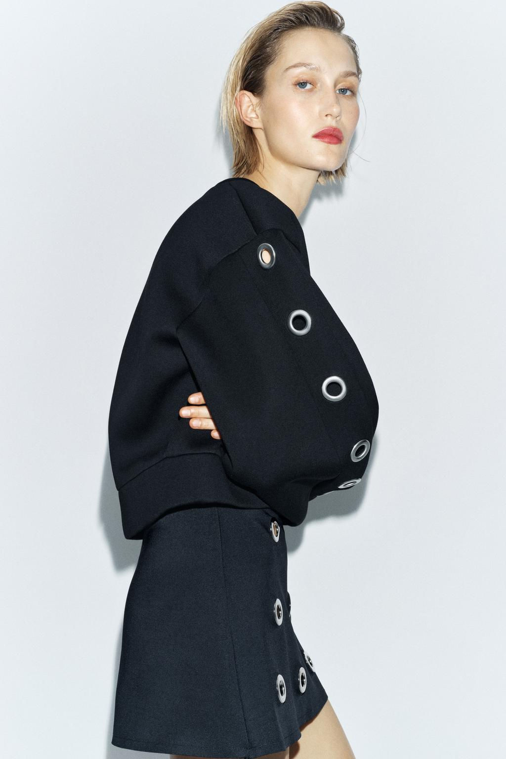 SCUBA-EFFECT SWEATSHIRT - Zara фото 2