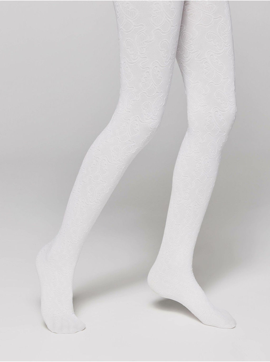 Колготки дет. DAISY 20С-114СП р.128-152 (36/9) - bianco - Conte elegant фото 4