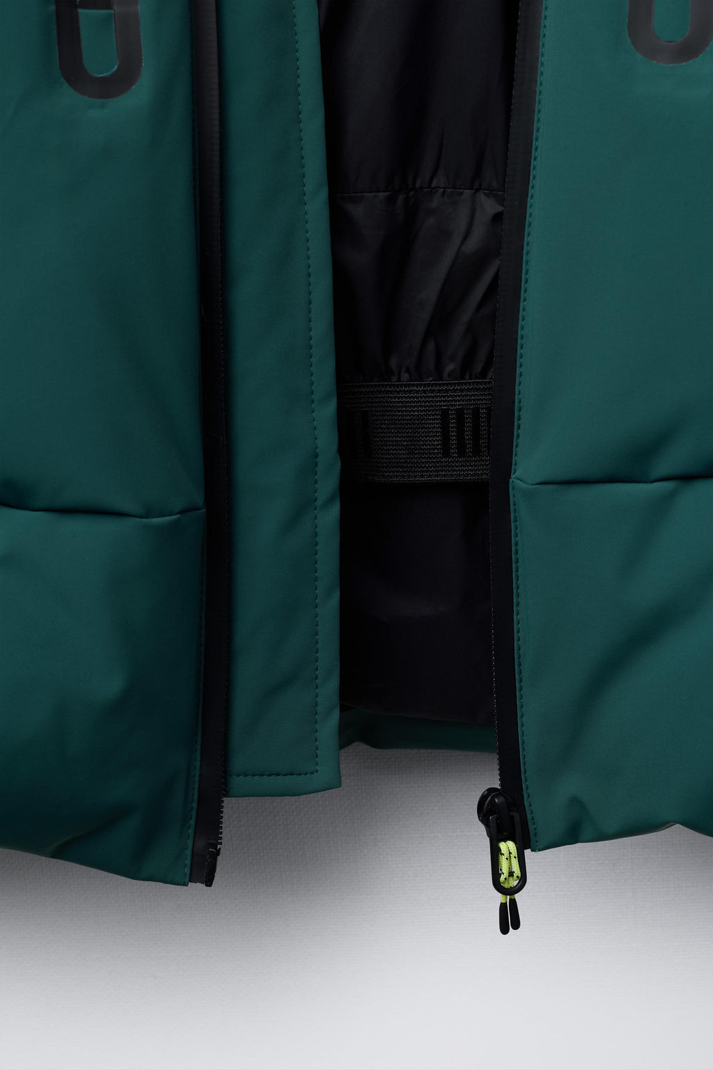 DOWN AND FEATHER PUFFER JACKET WITH REMOVABLE HOODIE, WATER-RESISTANT AND WINDPROOF COLOUR BLOCK RECCO® SYSTEM SKI COLLECTION - Zara фото 11