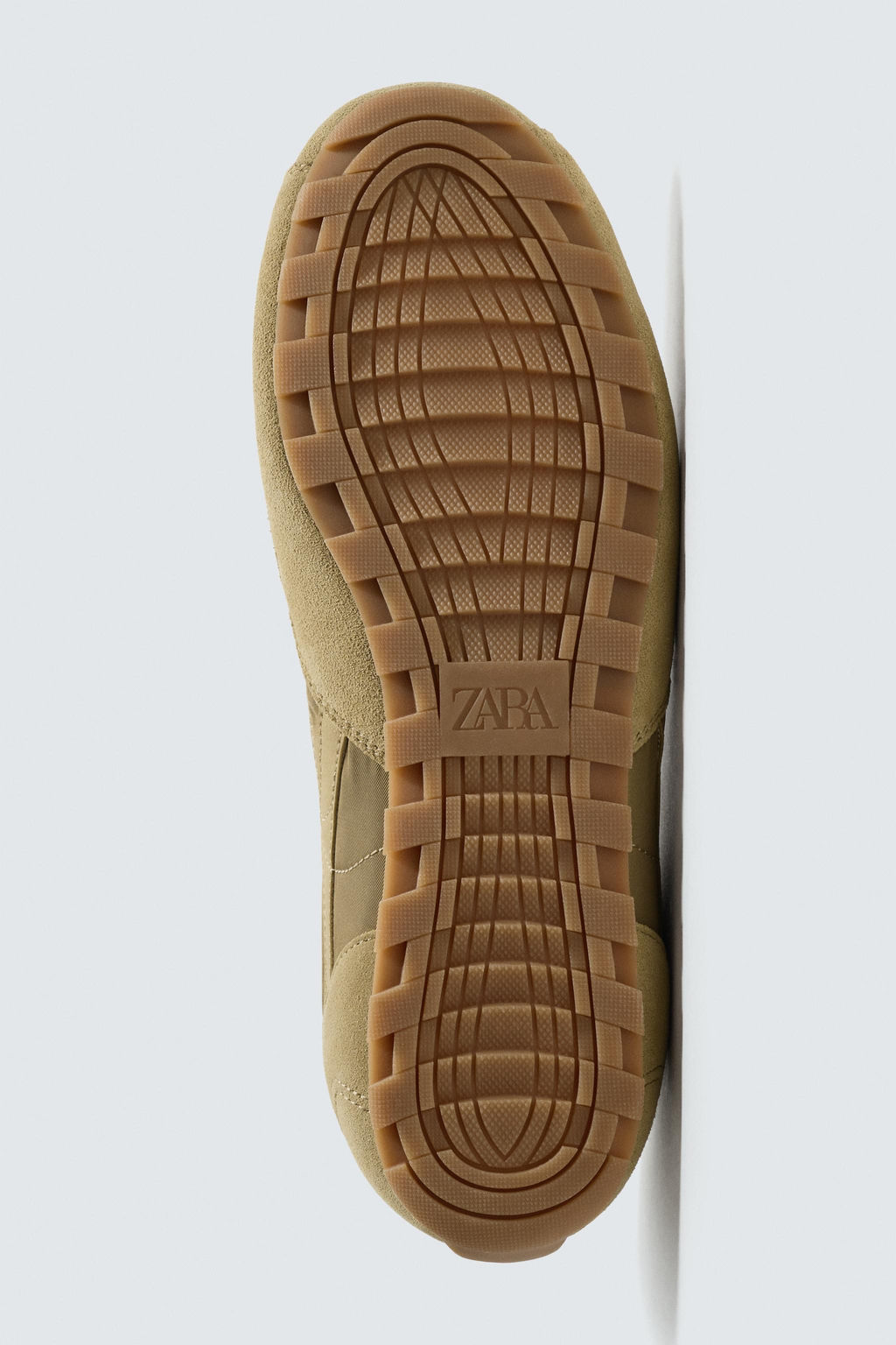 ZAPATILLA ESTILO RETRO / Marr?n Arena - Zara фото 7