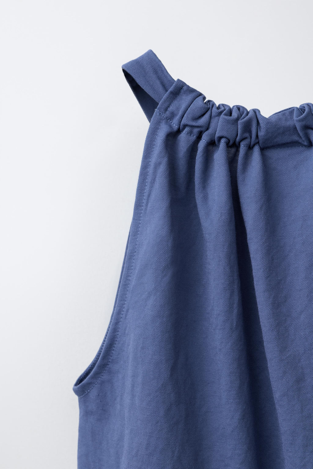 TOP CUELLO HALTER / Azul - Zara фото 2