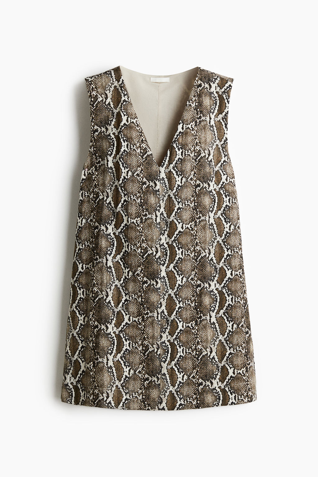 Vestido recto con escote en V - H&m фото 3