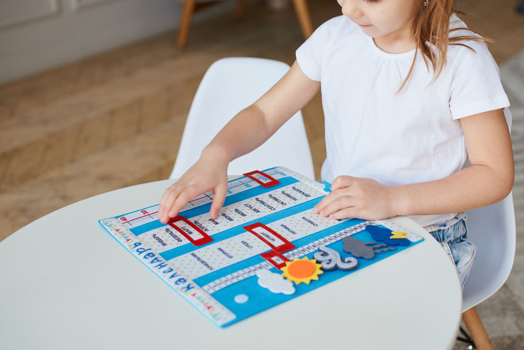 Дидактический коврик Календарь Доброе утро - Smiledecor фото 4