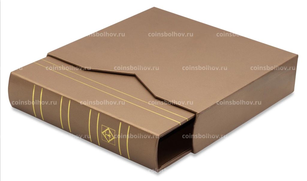Альбом NUMIS Classic без листов с защитным шубером Бронза LEUCHTTURM 361112
