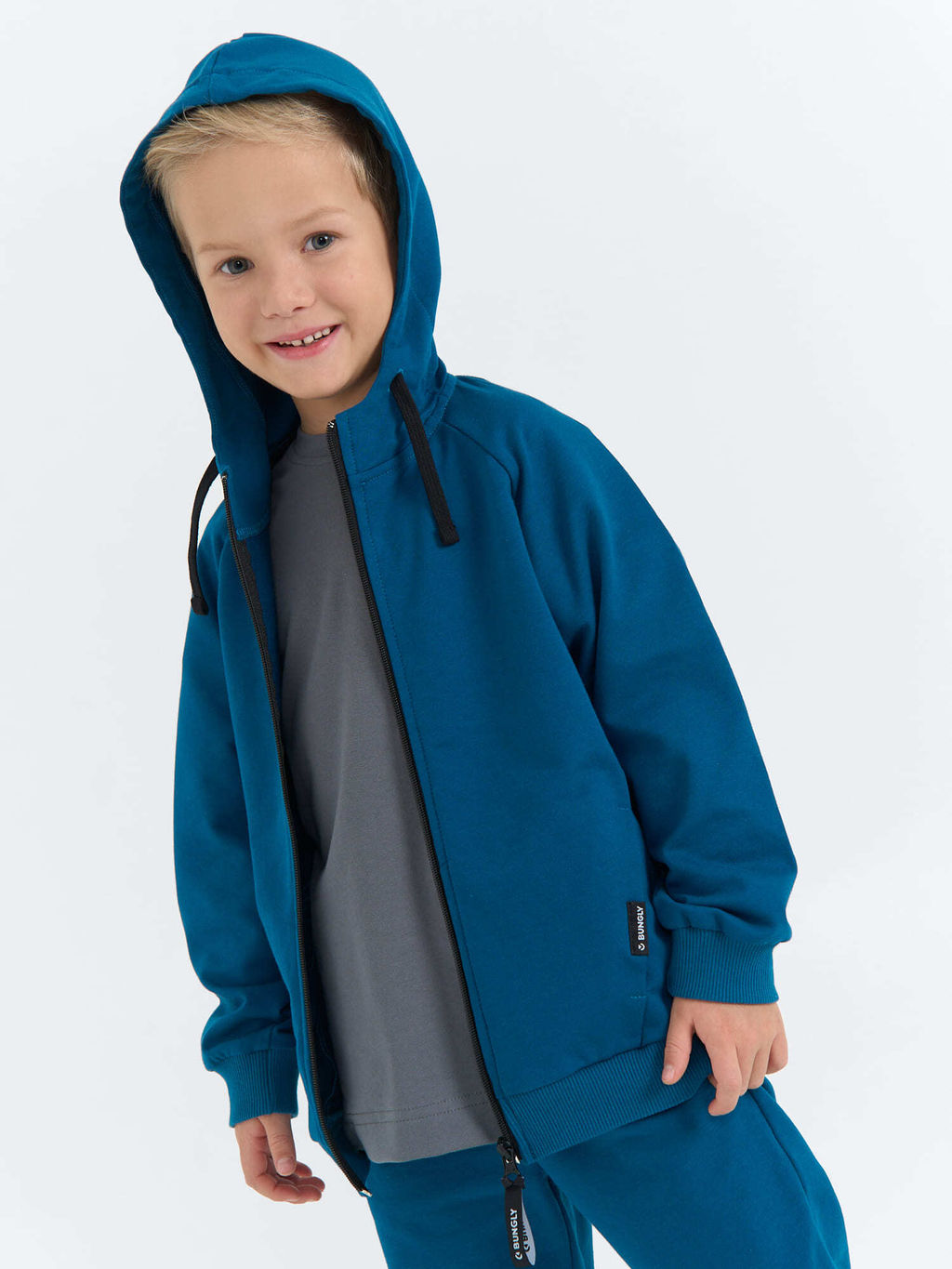 Толстовка облегченная Петроль - Bungly фото 2