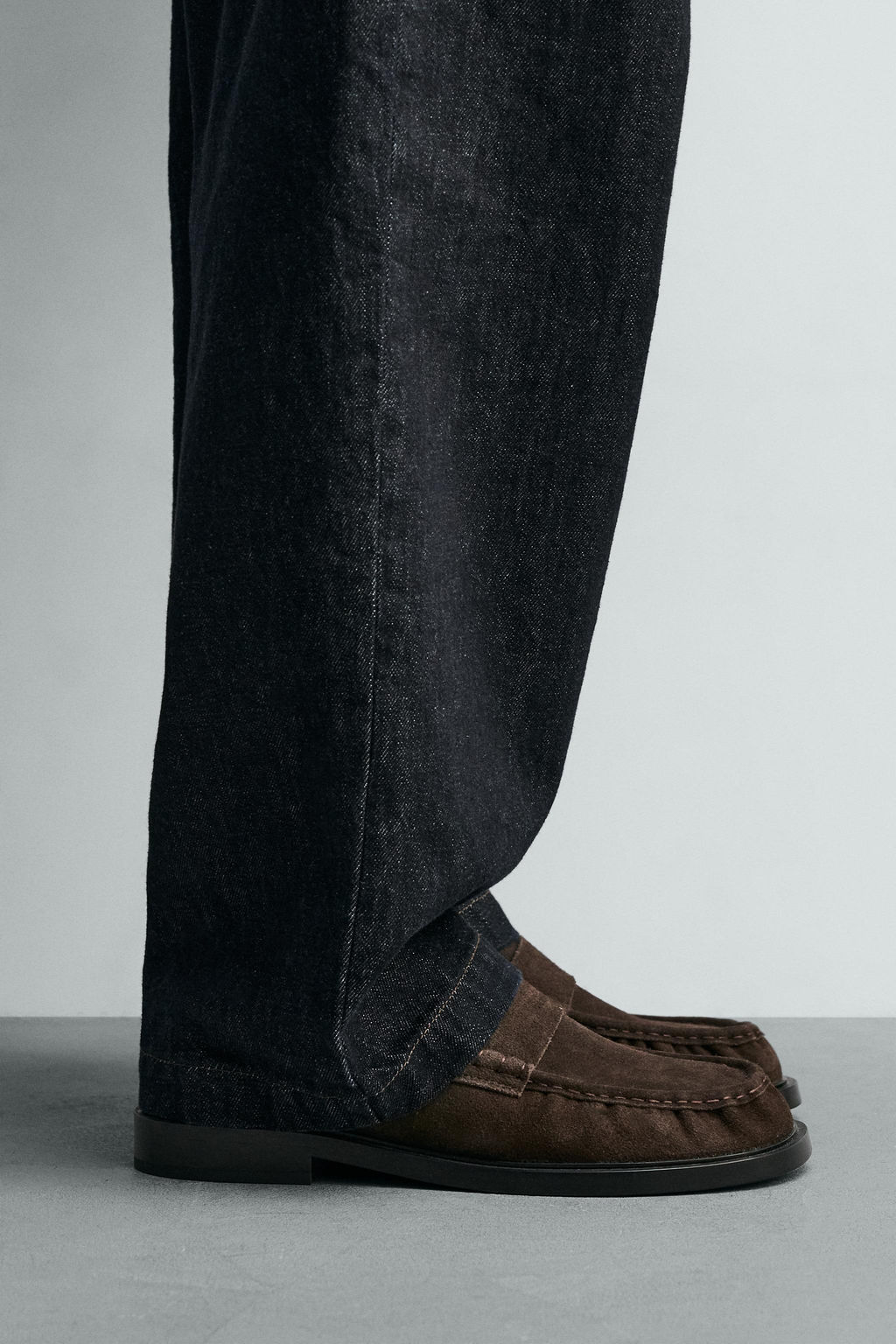 LEATHER PENNY LOAFERS - Zara фото 8