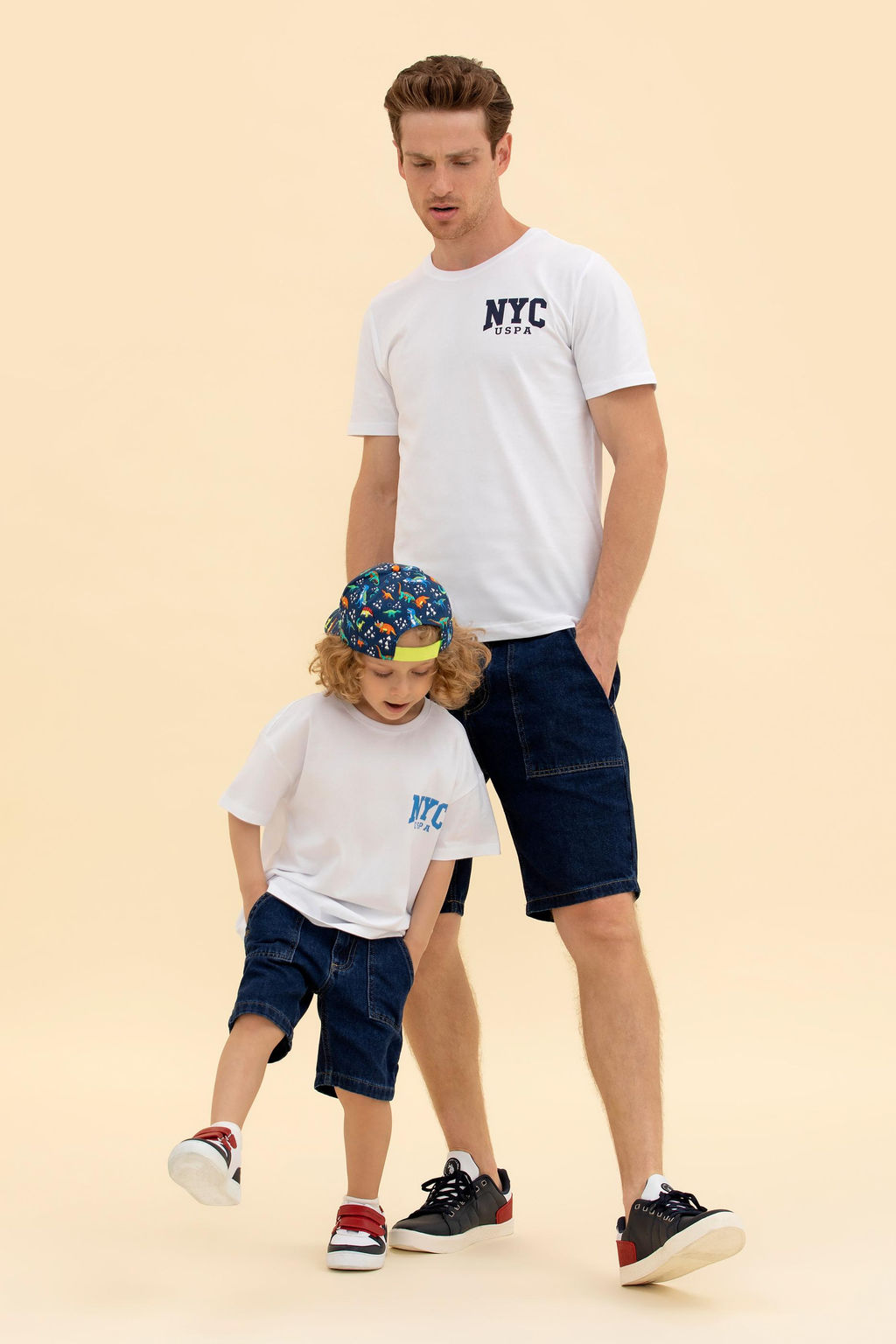 U. S. Polo Assn Детская белая футболка с круглым вырезом - U.s. polo assn фото 2