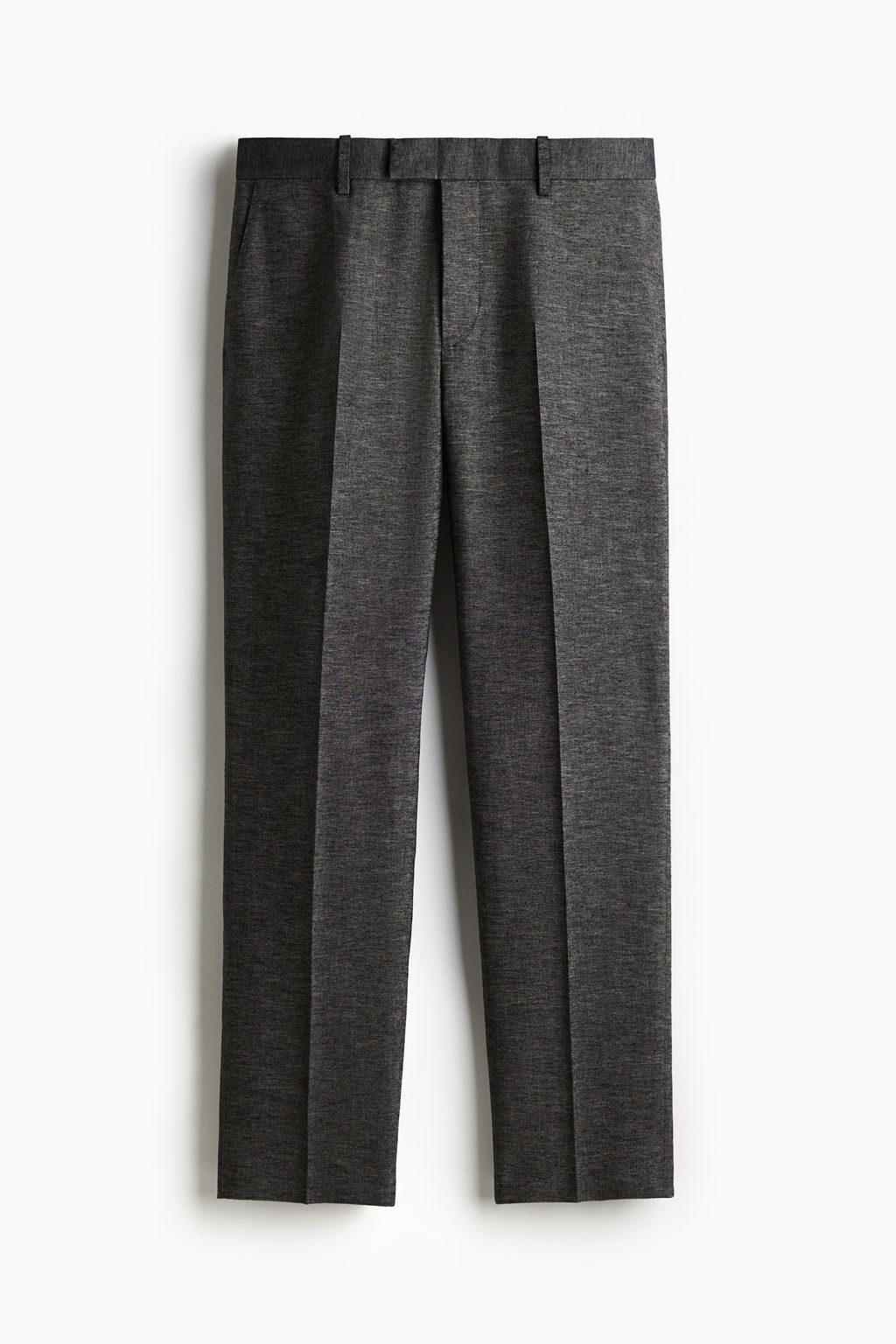 Pantal?n sastre en mezcla de lino Regular Fit - H&m фото 2