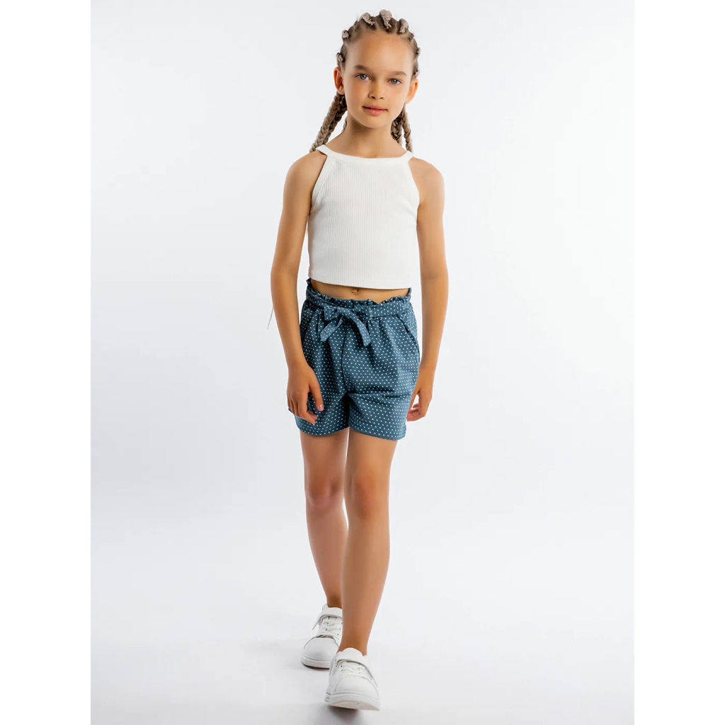 Комплект топ рибана, шорты пике 7002900102 - Youlala фото 16