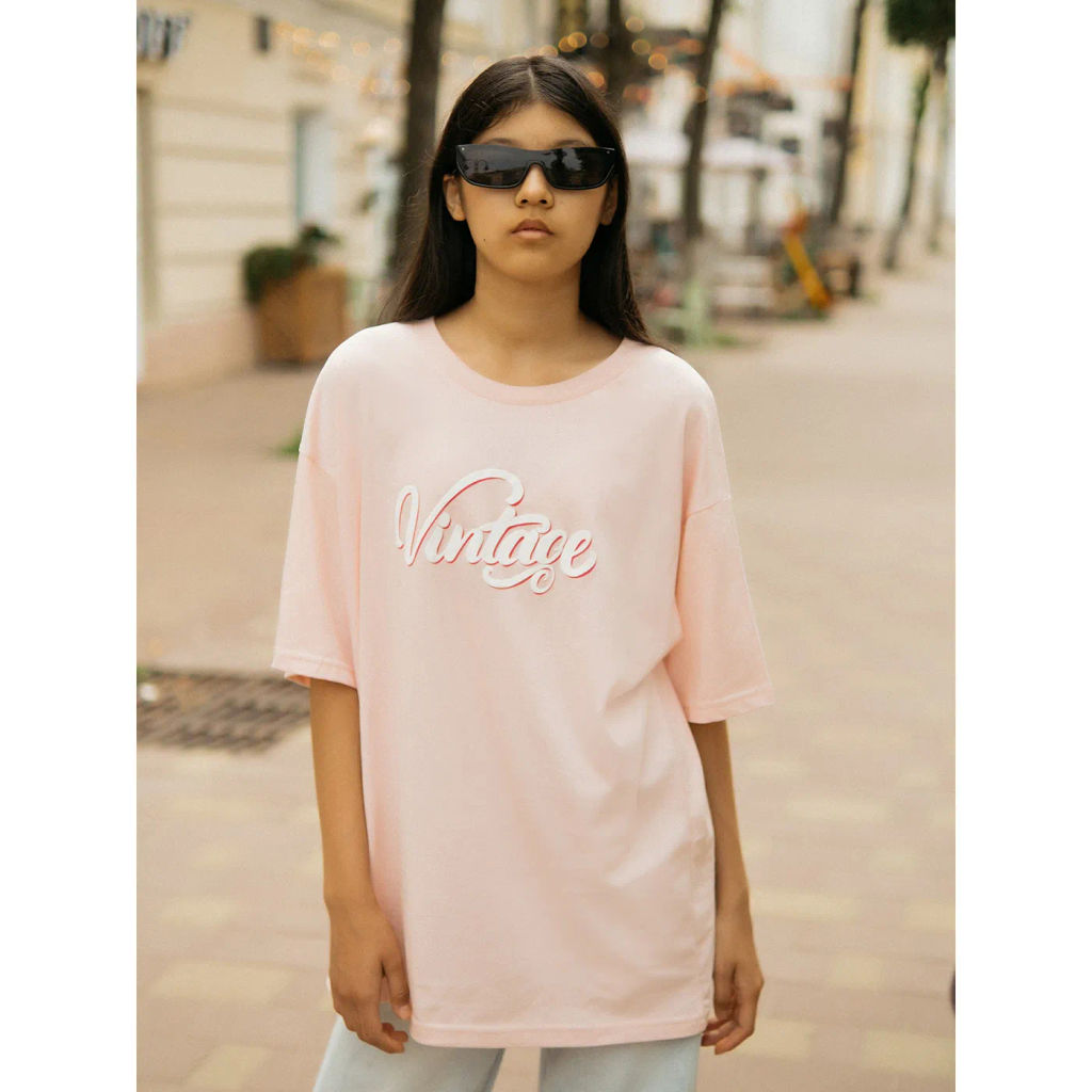 Футболка оверсайз кулирка 1657100304 - Youlala фото 13