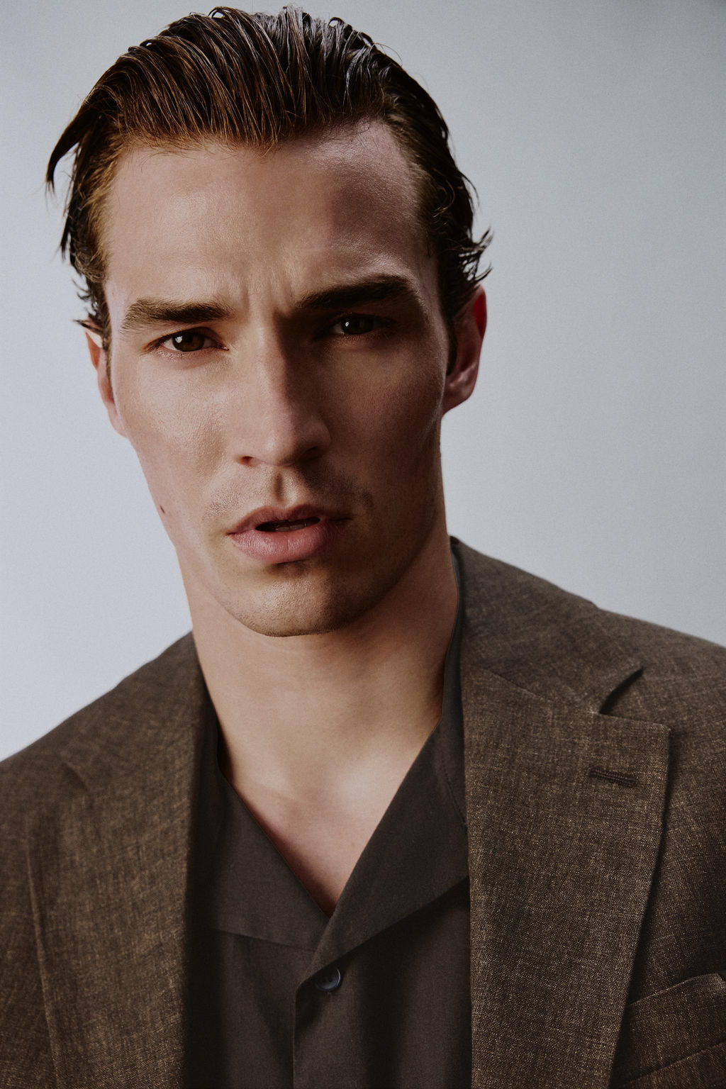 BLAZER TRAJE 100% LINO / Marr?n oscuro - Zara фото 7