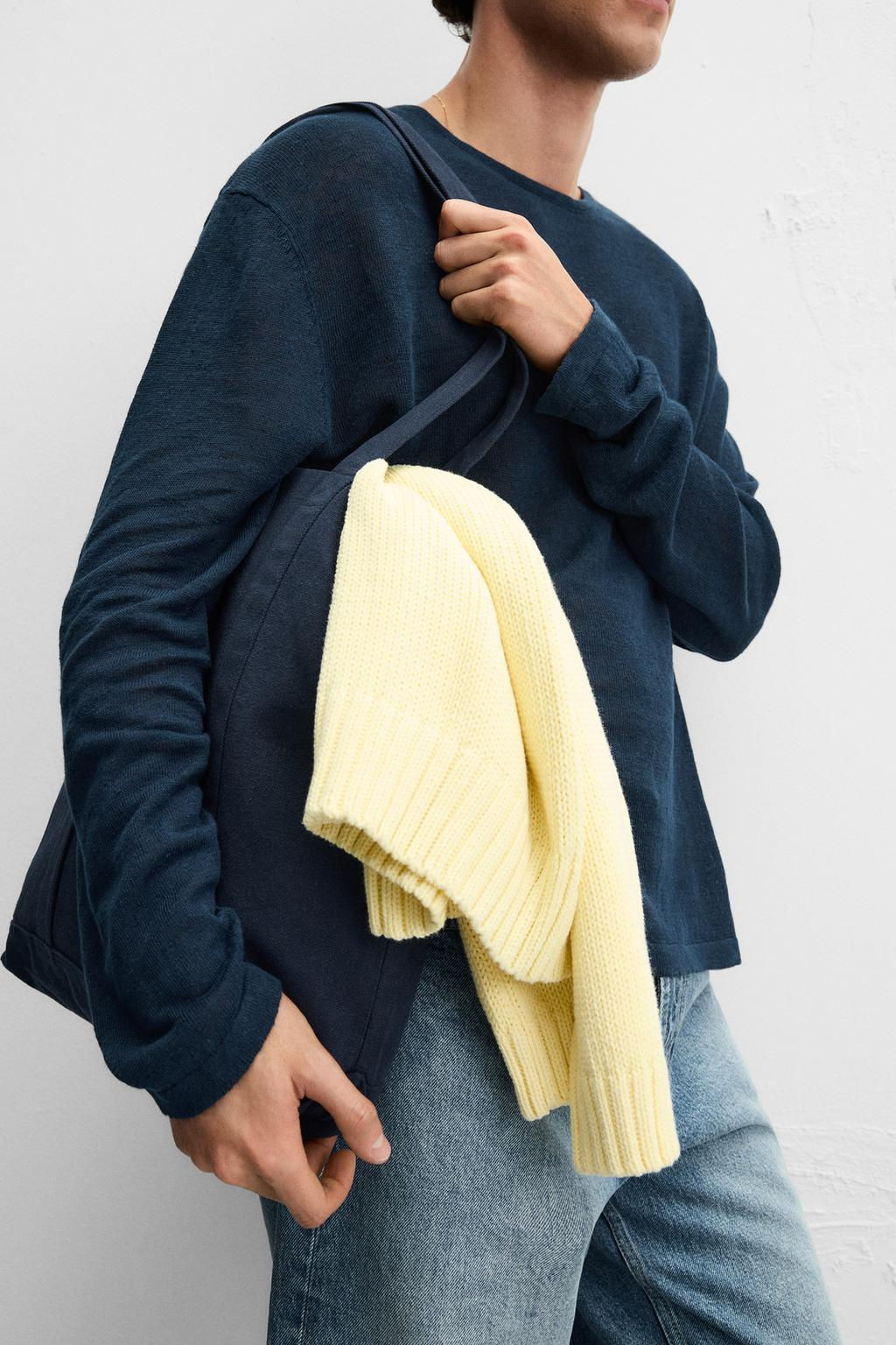 100% LINEN SWEATER - Zara фото 6
