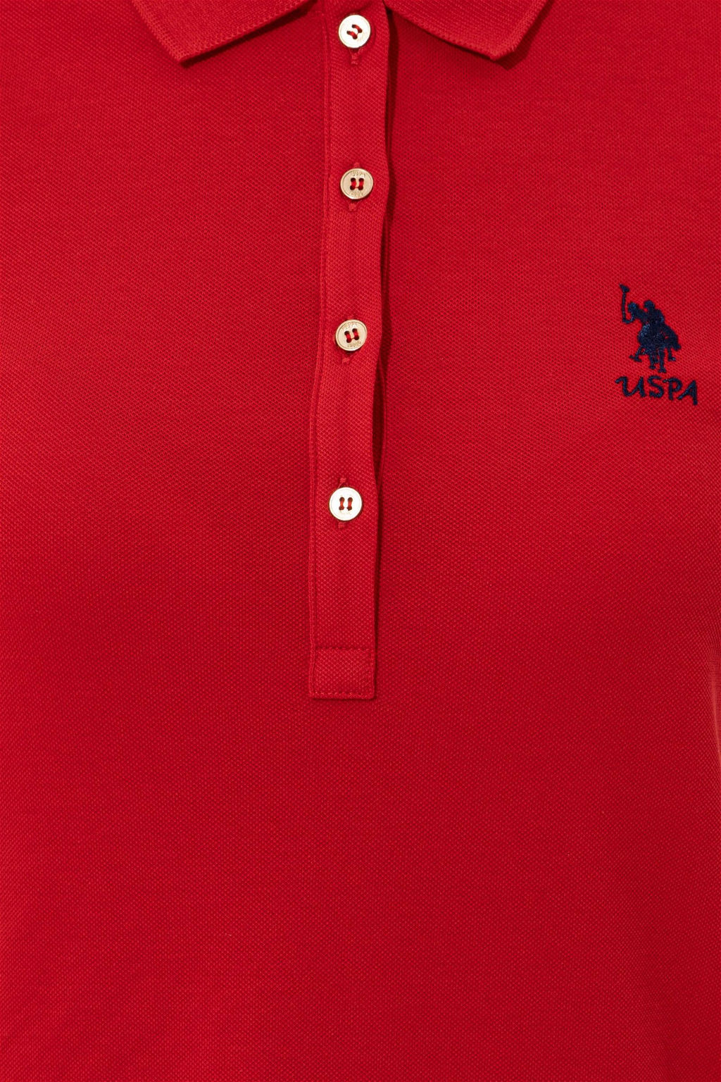 Женское красное вязаное платье - U.s. polo assn фото 10