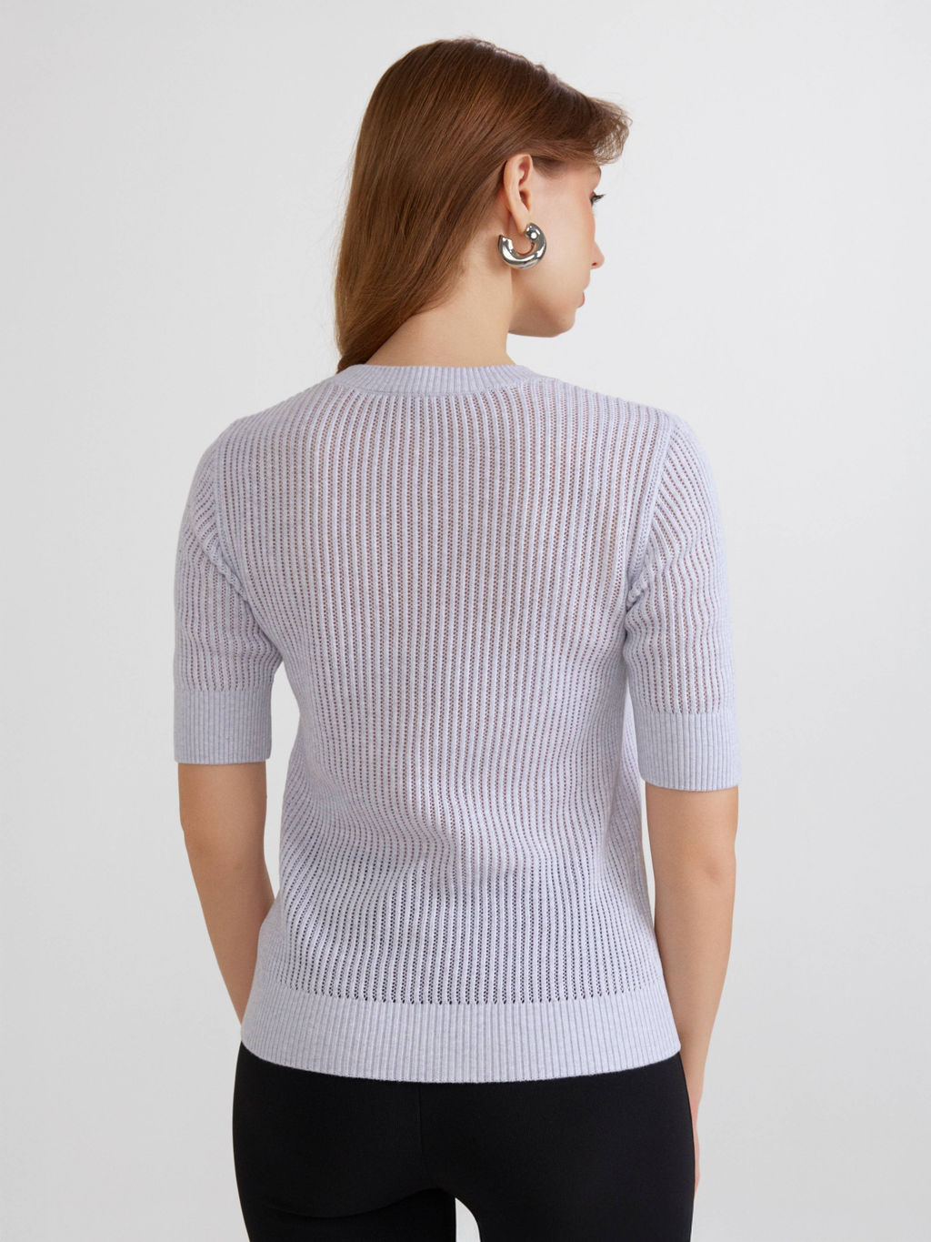 CONTE LDK2454 Джемпер женский light gray melange - Conte elegant фото 2