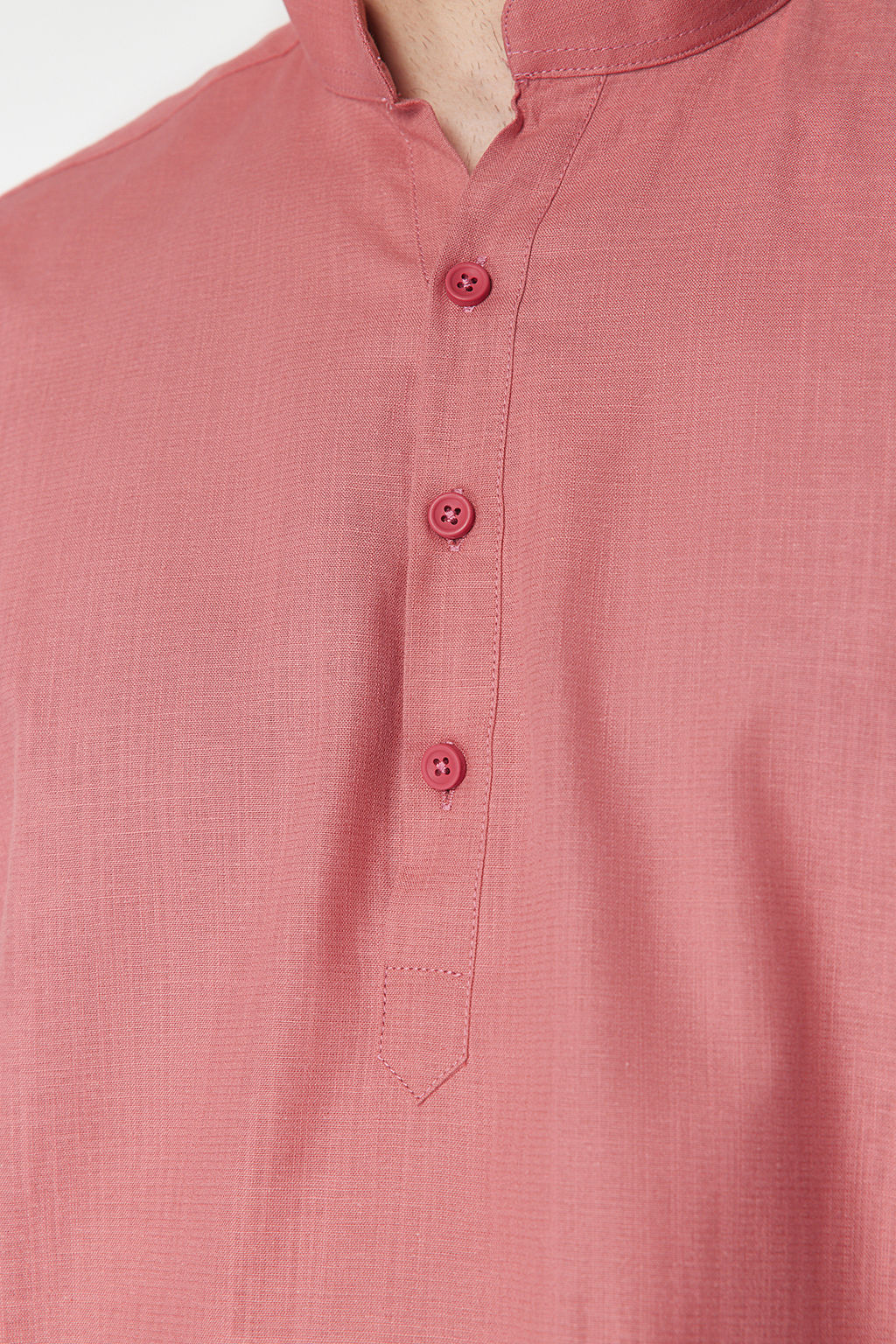 Gul Kurusu Hakim Yaka Regular Fit Kollar? Apoletli Gomlek TMNSS24GO00039