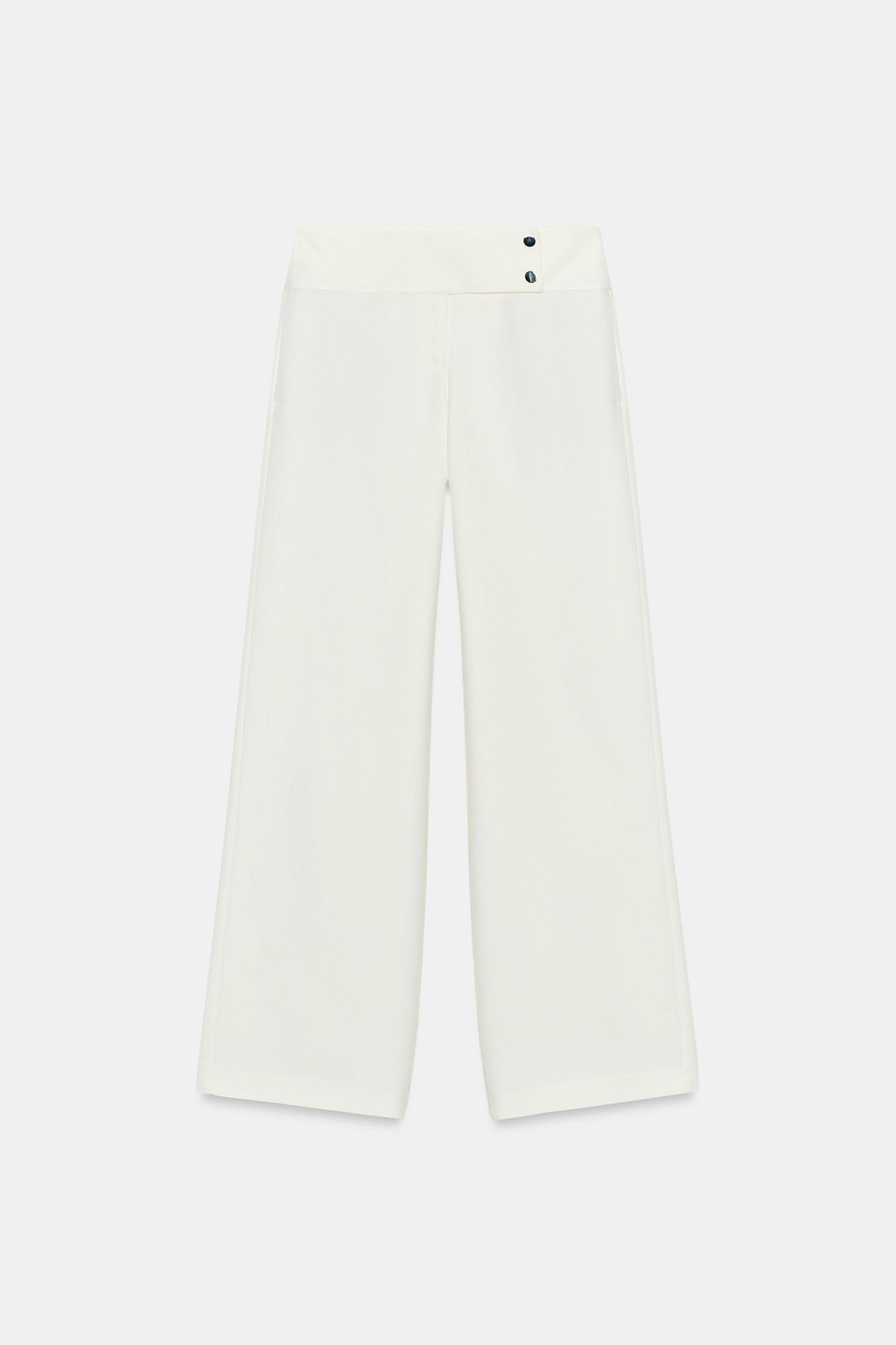 LOW-RISE STRAIGHT-LEG TROUSERS - Zara фото 10