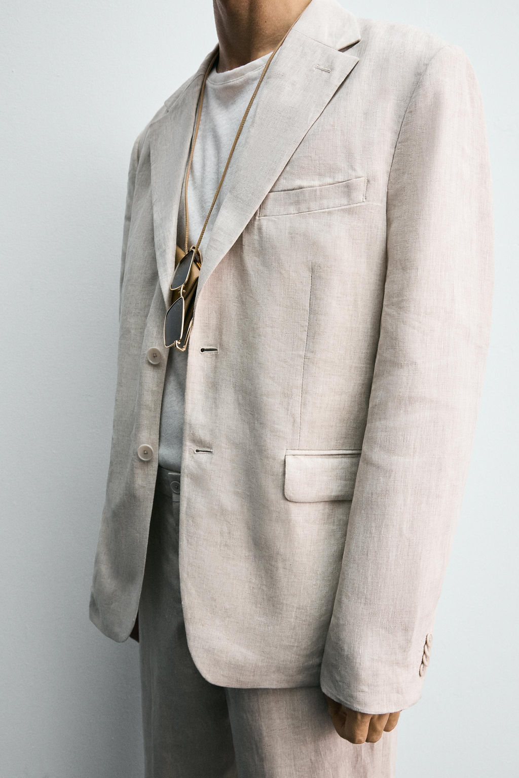 100% LINEN SUIT BLAZER - Zara фото 7